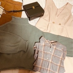 服、靴、アクセサリーセットの画像
