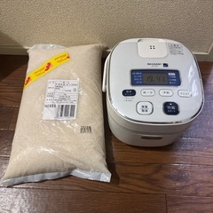 炊飯器 お米5kセット