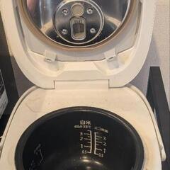 【お譲り先決定】Panasonic 炊飯器 白の画像