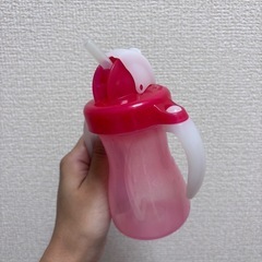 ピジョン ストローボトル ピンク