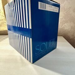 ☆未使用【SOLEIL ソレイユ】電気湯沸しケトル★1.0Lの画像