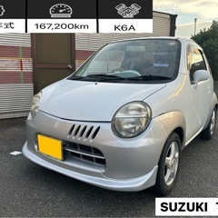 　希少　スズキ　ツイン　AT車　車検付！R9年6月まで！リアスポ...