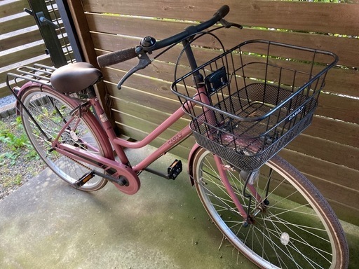 26インチ自転車防犯登録抹消済み譲渡証明書付き (mt) 水戸の