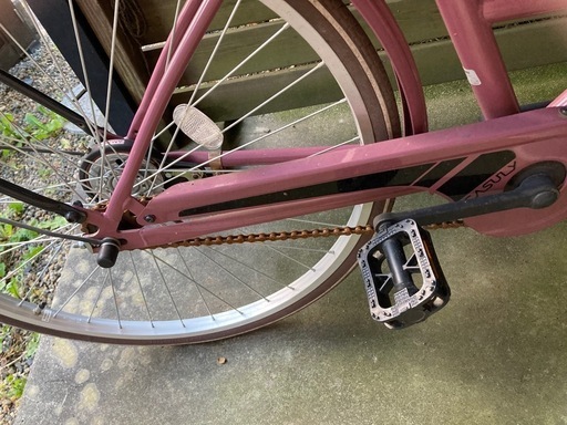 26インチ自転車防犯登録抹消済み譲渡証明書付き (mt) 水戸の