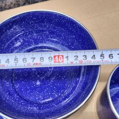 キャプテンスタッグ ホーロー食器4人分 セット (欠品アリ)M-1078の画像