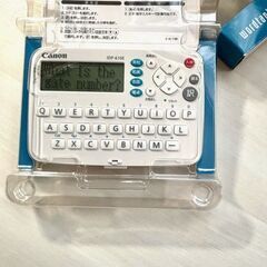 ☆未使用【キャノン】電子辞書『WORDTANK IDP-610E』★英語モデルの画像