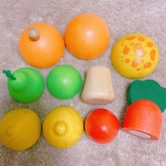 おままごと　木のおもちゃの画像