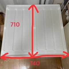 【引渡完了】収納ケース　収納棚　キャスター付き　大きめの画像