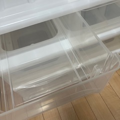 【引渡完了】収納ケース　収納棚　キャスター付き　大きめの画像