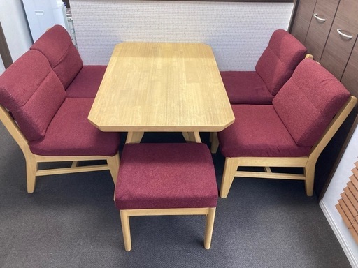 受付終了⭐︎ダイニングテーブル　5点セット