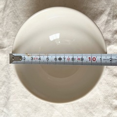 お茶碗白単品の画像