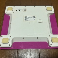 DRETEC 体組成計付きヘルスメーター　体重計　ドリテック　ピンクの画像