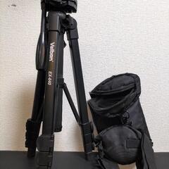 Velbon　三脚　EX-640　ケース付