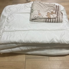 ベビー布団2組　お泊まり用等にいかがですか