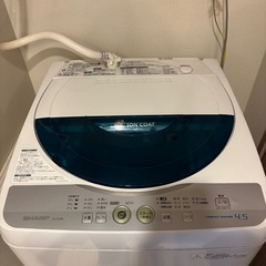 6/28引取‼️SHARP シャープ　洗濯機の画像