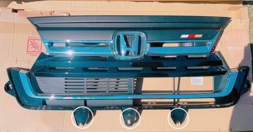 NBOXカスタム　JF3 無限グリル　ガーニッシュセット