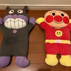♦️綿100%　西川　アンパンマン、バイキンマン枕2個セット