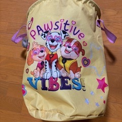 パウパトロールお片付けバッグの画像