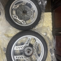 vt250f 前後ホイールの画像