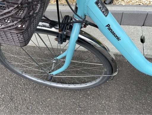 【中古】パナソニック電動アシスト自転車