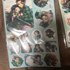 炭治郎ペンケース&防水シールの画像