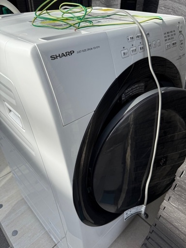 【値下げ】SHARP 洗濯乾燥機ドラム式 譲ります