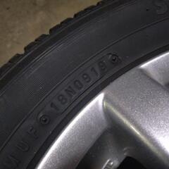 13インチスタッドレスアルミホイールセット155/65R13の画像