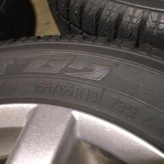 13インチスタッドレスアルミホイールセット155/65R13の画像