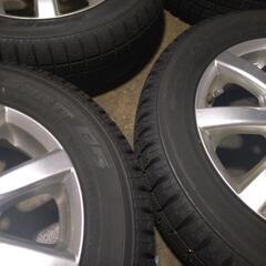 13インチスタッドレスアルミホイールセット155/65R13の画像