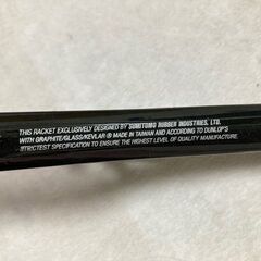 テニスラケット　DUNLOP  SWING L 中古の画像