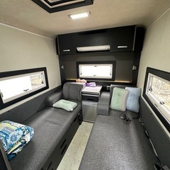 ハイエース　リチウム426AH 家庭用エアコン　キャンピングカーの画像