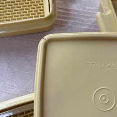 値下げしました！ タッパーウェア 4段 ランチボックス すのこ付きの画像