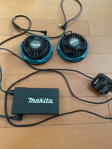 マキタ　空調ファン　バッテリー　充電器　電工バッテリーフォルダー　中古 2025年最新】Yahoo!オークション -マキタ(作業服)の中古品・新品