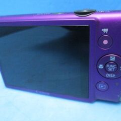 【受け渡し決定】P609　キャノン　デジタルカメラ　IXY　パープル色　有効1210万画素の画像