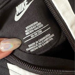 NIKEカバーオール フルジップ 60サイズ 男の子の画像