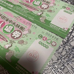 静岡　下田海中水族館入場チケット2枚の画像