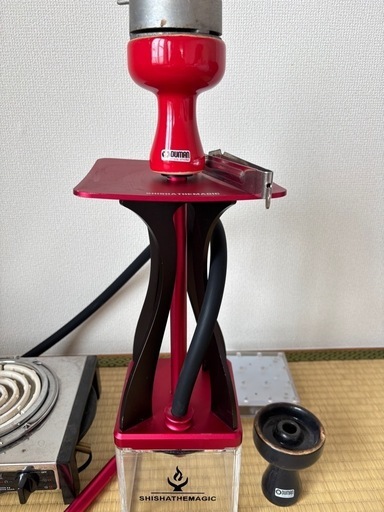 シーシャ バックス（本体）｜ガラス製／ステンレス製＋ヒーター シーシャ バックス（本体）｜ガラス製／ステンレス製＋ヒーター