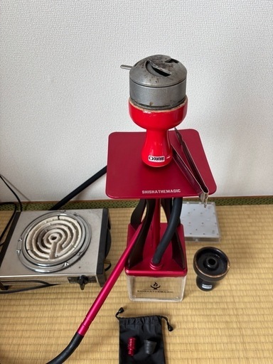 シーシャ バックス（本体）｜ガラス製／ステンレス製＋ヒーター シーシャ バックス（本体）｜ガラス製／ステンレス製＋ヒーター