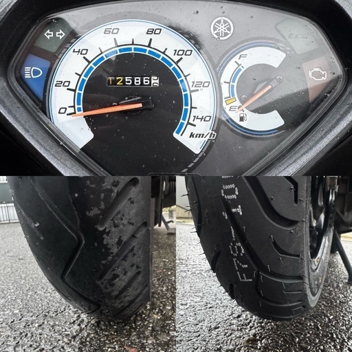 ヤマハアクシスZ SED7J レッド実働動画あり大阪 (f355f308) 門真南の