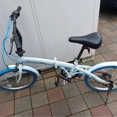 20インチ折りたたみ自転車