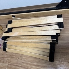 無印良品ベッドフレーム　ダブルサイズ　一年程度の使用のため美品の画像