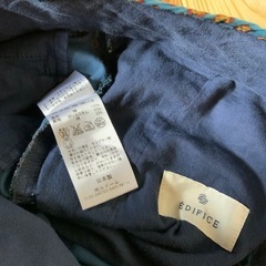 エディフィス　ショートパンツ　サイズ44(M) ウエスト平置き40、総丈48、股下22センチの画像