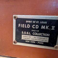 スピリットオブセントルイス　動作確認済み　spirit of st louis アンティーク　ラジオ　ラジカセの画像