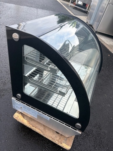 ■中古品 JCM 卓上対面冷蔵ショーケース ラウンド型 JCMS-46T 46L 100V 動作問題なし■