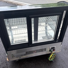 ■中古品 JCM 卓上対面冷蔵ショーケース ラウンド型 JCMS-46T 46L 100V 動作問題なし■の画像