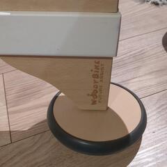 室内バイク キッズバイク 白 hopplの画像