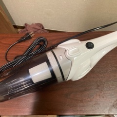 ハンディ掃除機　コードあり　新品未使用の画像