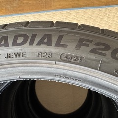 245/40ZR20ミネルバタイヤ4本セットバリ山の画像