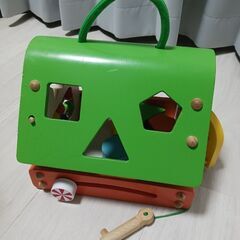 型はめ　知育玩具の画像
