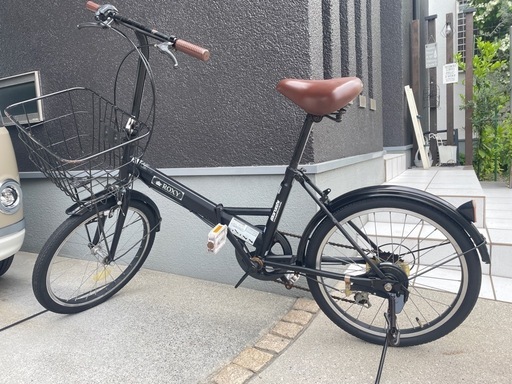 20インチ折り畳み自転車 (kito) 富木の折りたたみ自転車の中古